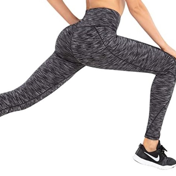 HOFI High Waisted Yoga Pants for Women, Tummy Control Yoga Leggings with Pockets - Picture 4 of 5